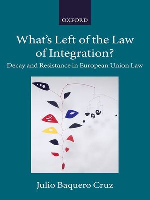 cover image of What's Left of the Law of Integration?